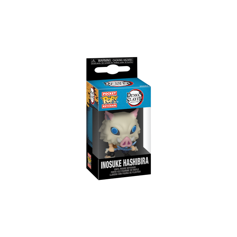 Funko DEMON SLAYER - Portachiavi Pocket Pop - Inosuke