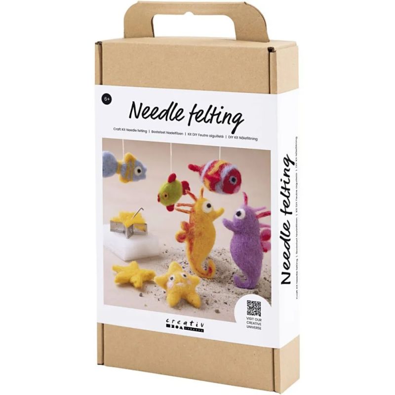 Cc hobby Kit fai da te in feltro ad ago, animali nell'acqua