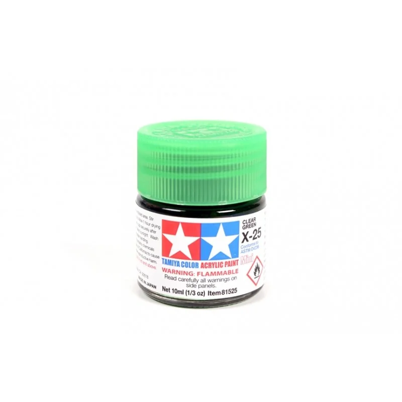 Acrilico verde chiaro (Clear Green acrylic)