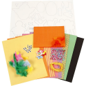 Kit decorazione pasquale fai-da-te, colori forti, Pasqua, 1set