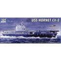 USS Hornet CV-8 with blue vac-formed sea base