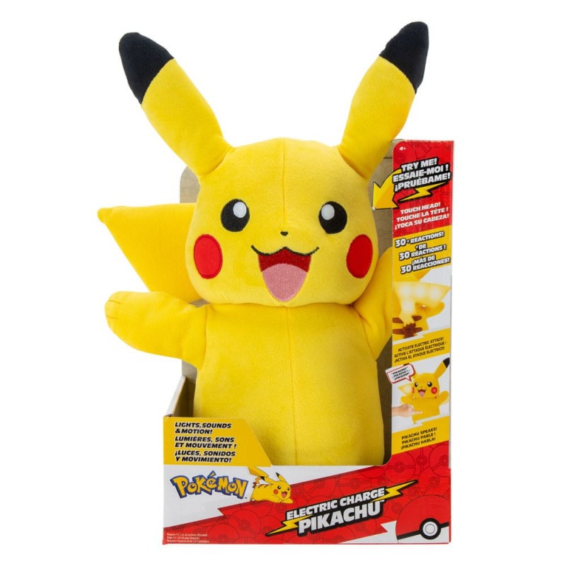 Jazwares Pokemon peluche Pikachu 28 cm nel 1001hobbies (Ref.2365)