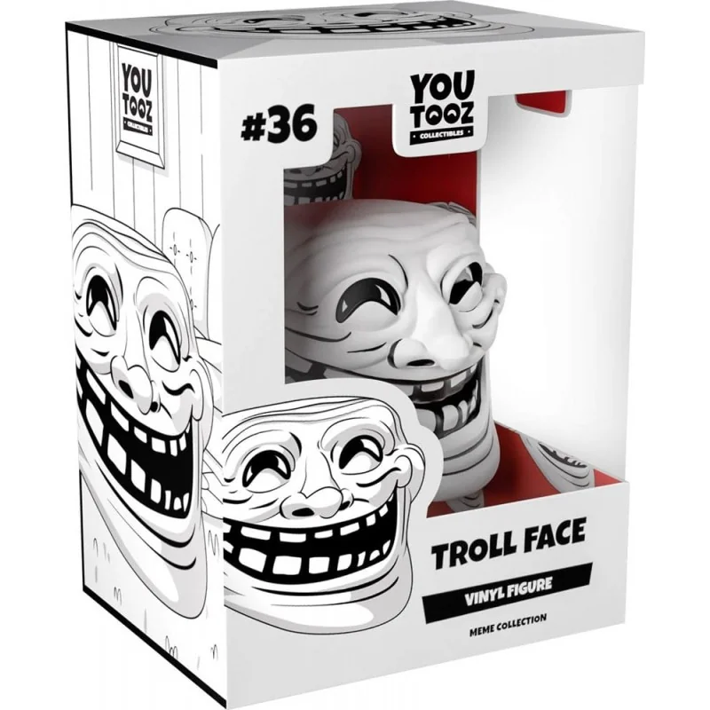 Figurina Youtooz Meme Figura in vinile Troll Face 7 cm