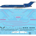  Ultra Corvetta blu Boeing 727-200