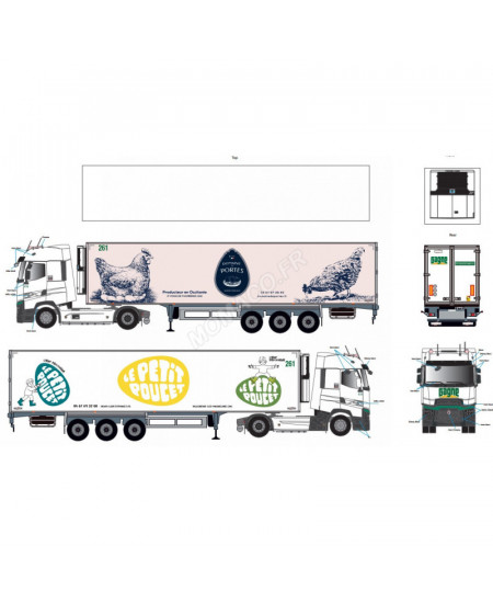 ▷ Siku 4117 modellino in scala Modellino di camion/rimorchio