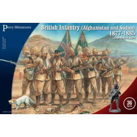 Fanteria inglese (Afghanistan e Sudan) 1877-1885