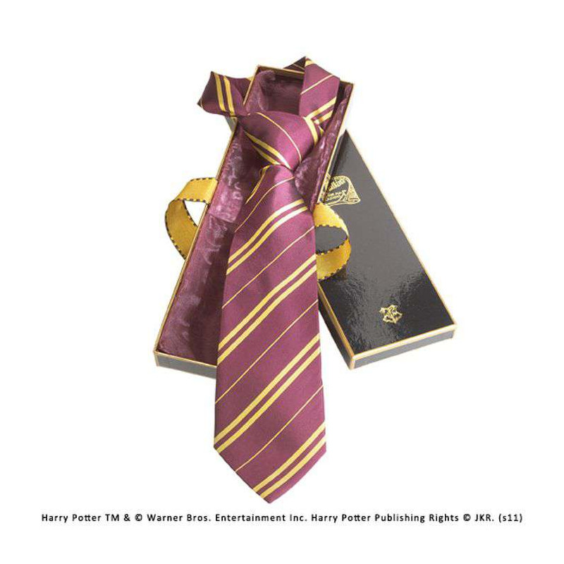 Noble collection Harry Potter Gryffindor Silk Necktie