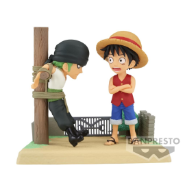 Figurina ONE PIECE - Luffy & Zoro - Figure WCF-Log Stories 7cm