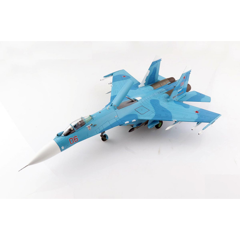 Miniatura Hobbymaster Su 27SM Flanker B Rosso 06 RF 92210