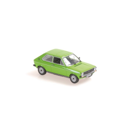 Automodello Audi 50 verde 1975