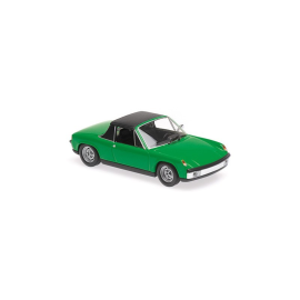 Automodello Vw-porsche 914/4 verde 1972