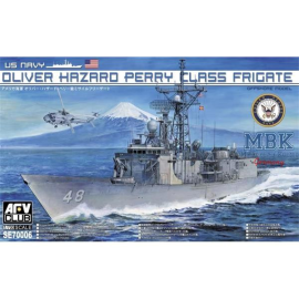 Kit modello US Navy Oliver Hazard Perry Class Frigate