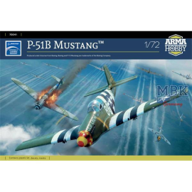 Kit modello North-American P-51 B Mustang