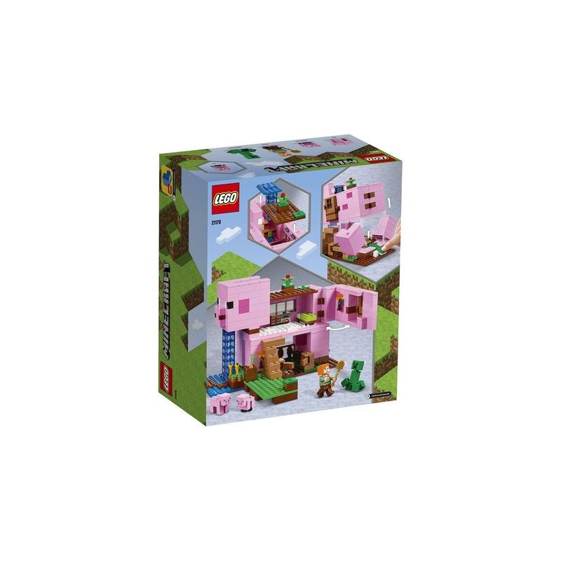 Lego MINIFIGURE Minecraft Maiale Rosa -  Italia