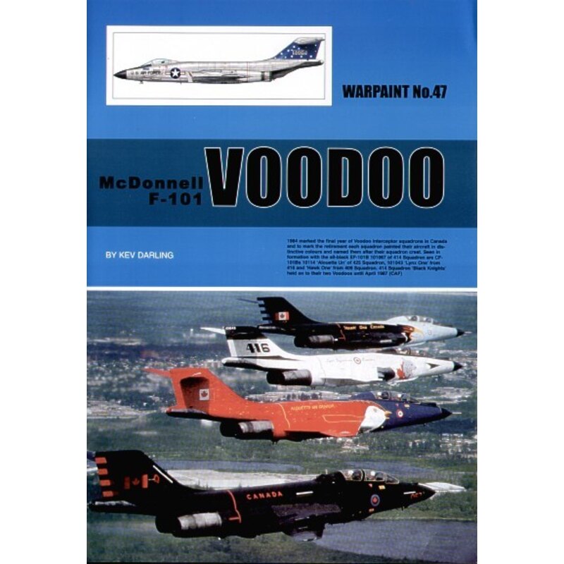 Libro McDonnell F-101 Voodoo By Kev Darling (Hall Park Books Limited)