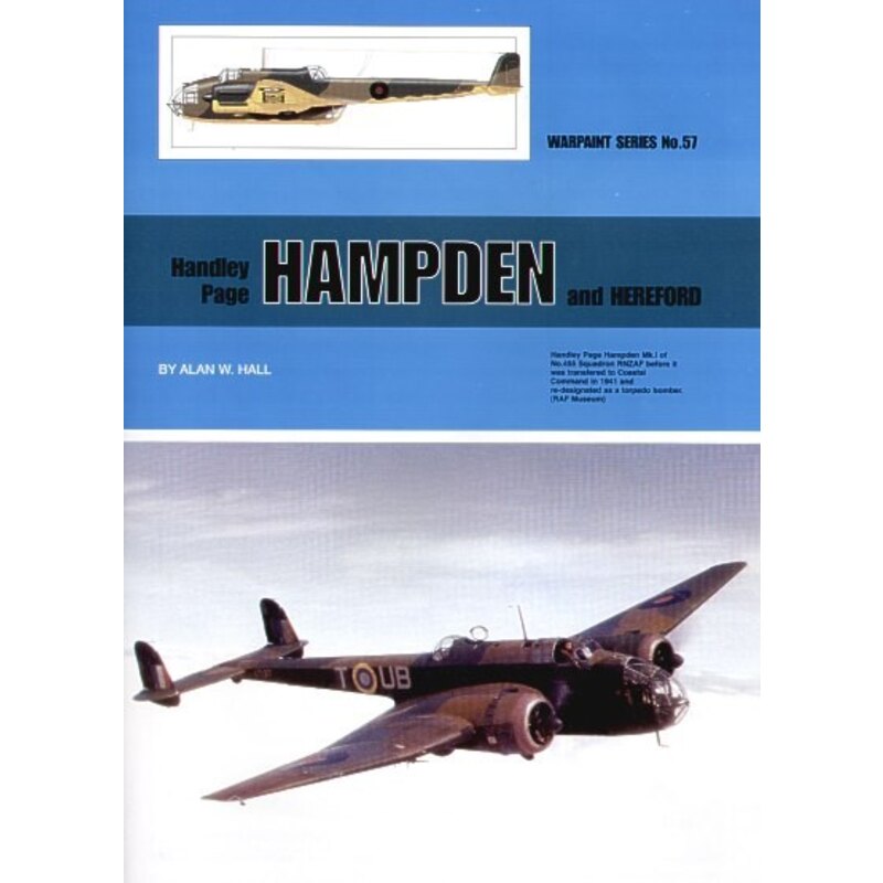 Libro Handley Page Hampden and HereFord (Hall Park Books Limited)