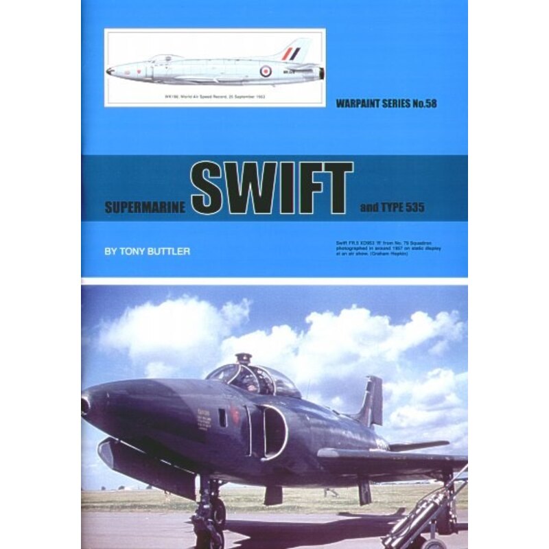 Libro Supermarine Swift and type 535