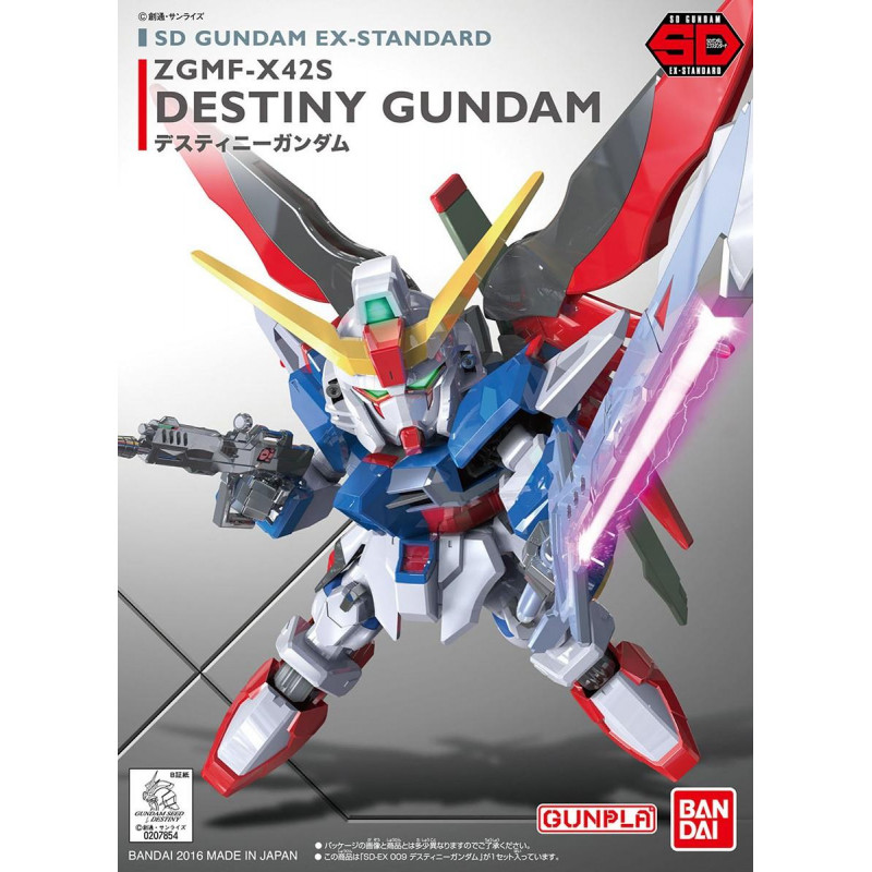 Gunpla GUNDAM - SD Gundam Ex-Standard Destiny Gundam - Model Kit