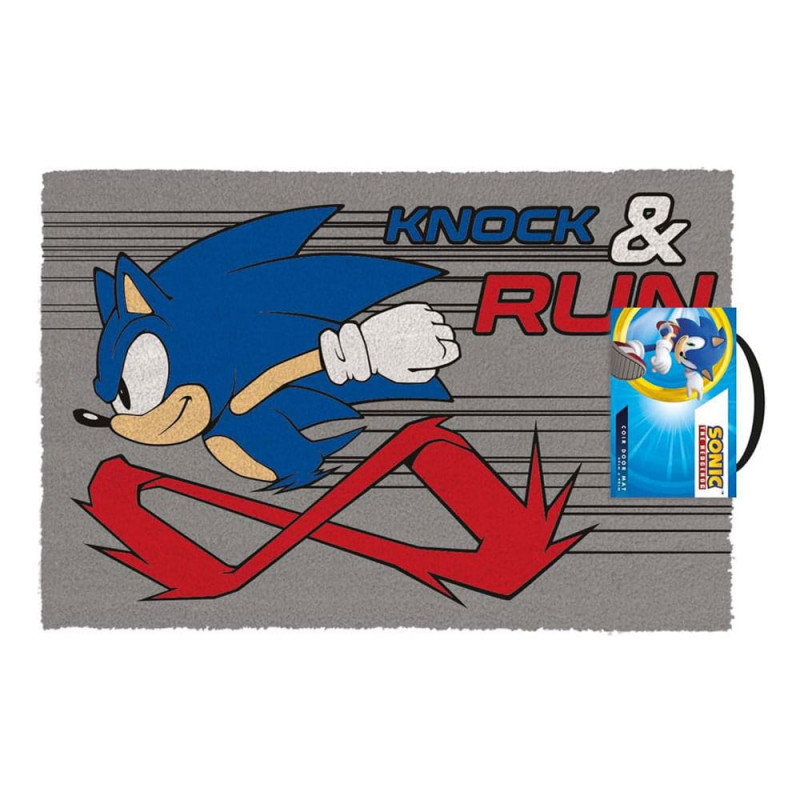 Portachiavi SONIC. PVC Sonic run