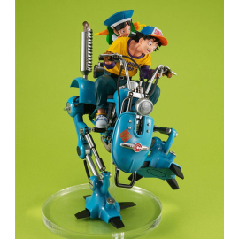 Figurina Dragonball Z Desktop Real McCoy EX diorama PVC Son Goku & Son Gohan & Two Legged Robot 20cm
