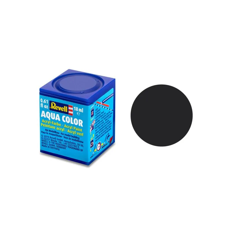 Aqua Black Tar Matte - 18ml