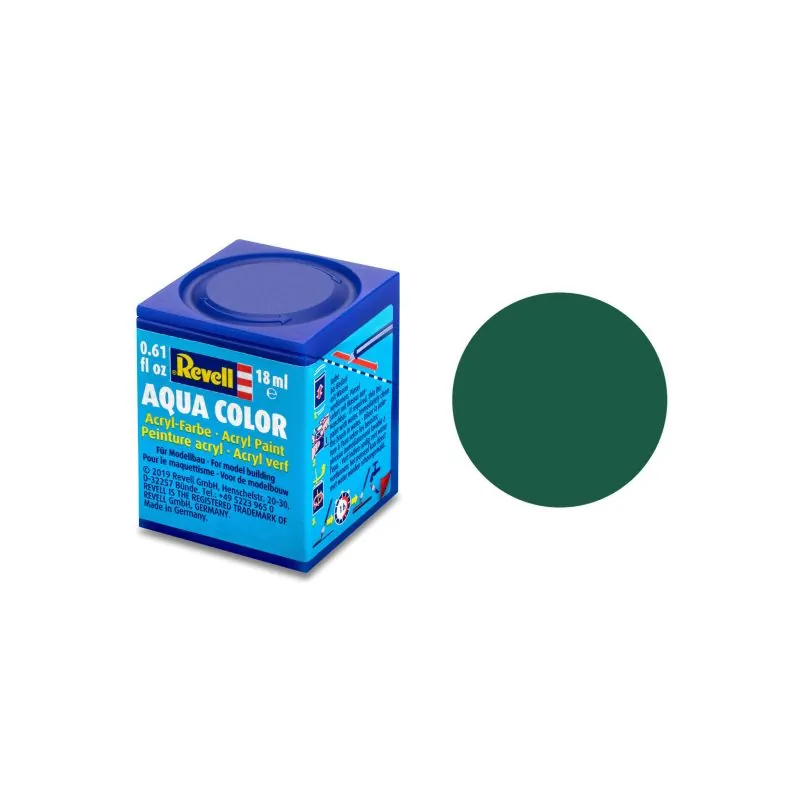 Aqua Dark Green Matt - 18ml