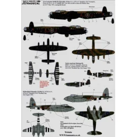 Decalcomania 617 (Dambusters) Squadron 1943-2008 (7) Avro Lancaster B.Mk.III ED906 AJ-J Fl.Lt D.J.H Maltby DFC the fifth Lanc to