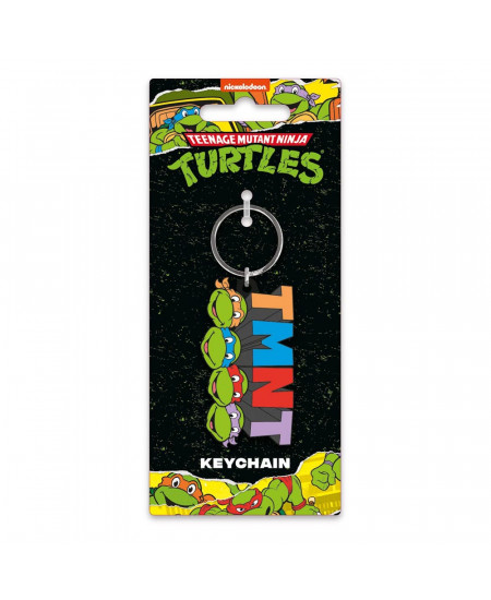 Porta-chiave Pyramid international Teenage Mutant Ninja Turtles Classic  Rubber Keycha