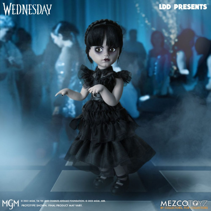 figura (bambola) Wednesday - Morti viventi Bambola Wednesday - Addams -  MEZ99653 