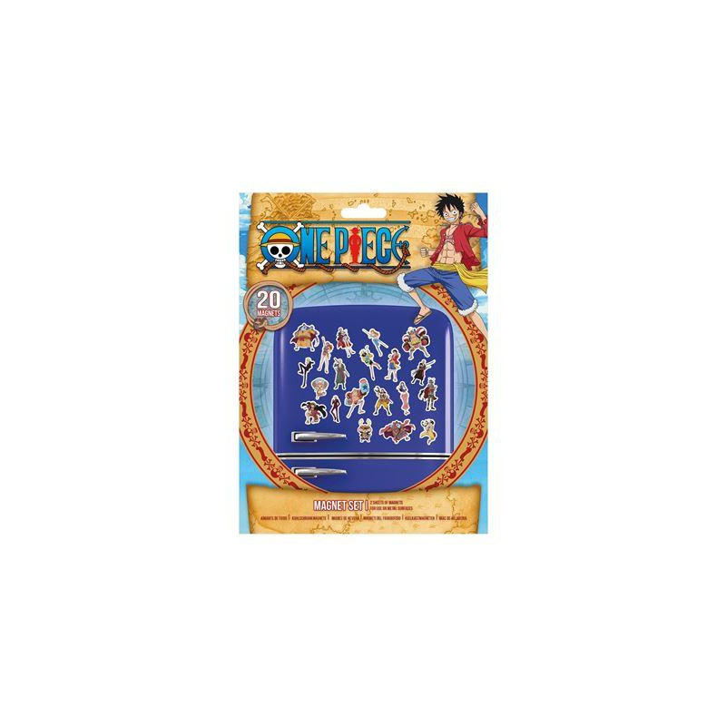  ONE PIECE - Chibi - Set of 20 magnets - Serie 2 Th