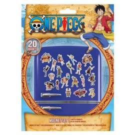  ONE PIECE - Chibi - Set of 20 magnets - Serie 2 The Great Pirate Era