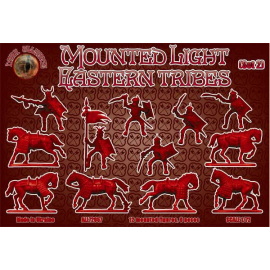 Figurini Mounted Light Eastern tribes. Set 2