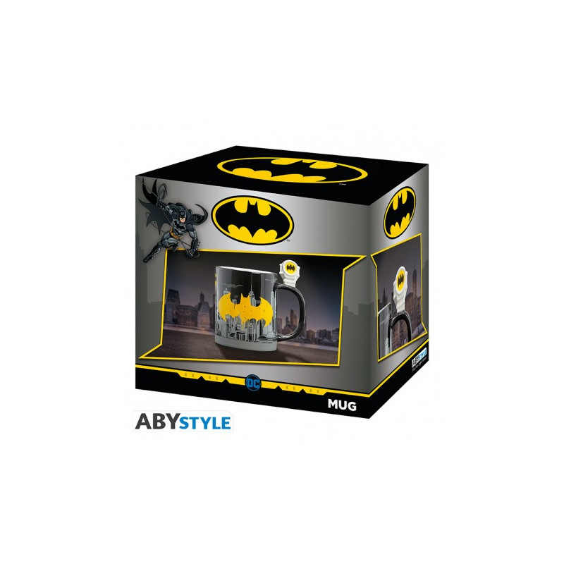 DC COMICS - Tazza 3D - Bat-Signal & Batman