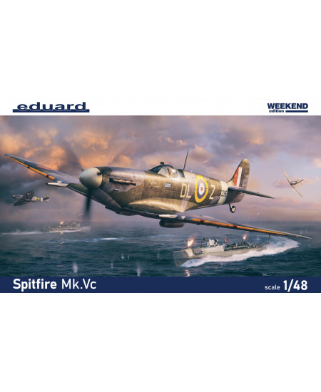 Kit modello Eduard Supermarine Spitfire Mk.Vc 1/48 kits