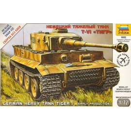 Kit Modello German Heavy Tank Tiger I (early production)