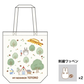  Studio Ghibli shopping bag My Neighbor Totoro Totoro's Forest with Patch