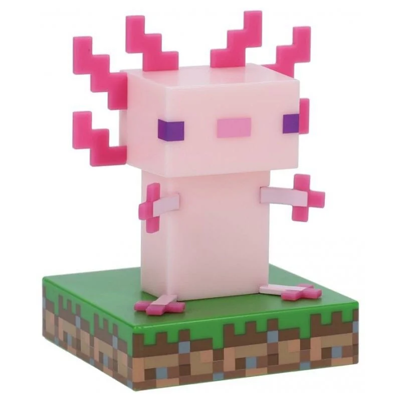 Paladone products Minecraft night light Icon Axolotl