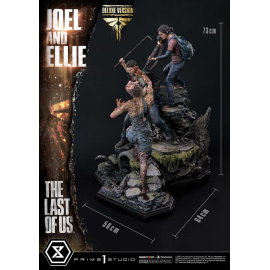  The Last of Us Part I statuette Ultimate Premium Masterline Series Joel & Ellie Deluxe Bonus Version (The Last of Us Part I) 73