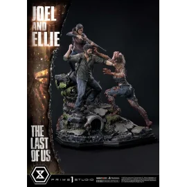 THE LAST OF US - Joel & Ellie - Premium Masterline Statuette 73cm