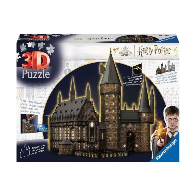 Puzzle Ravensburger Harry Potter 3D Puzzle Hogwarts Castle: Great