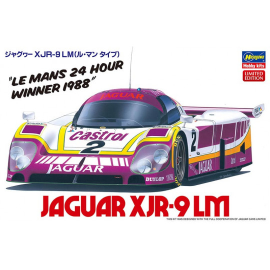 Kit modello Plastic model of Jaguar XJR-9 LM car "Le Mans 24h winner 1988" 1:24