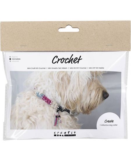 Cc hobby Mini kit fai da te collare per cani all'uncinetto