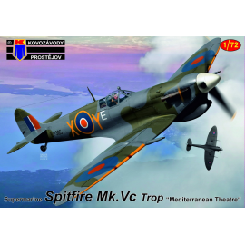 Kit modello Supermarine Spitfire Mk.VC 'Mediterranean Theatre' re-box, new decals