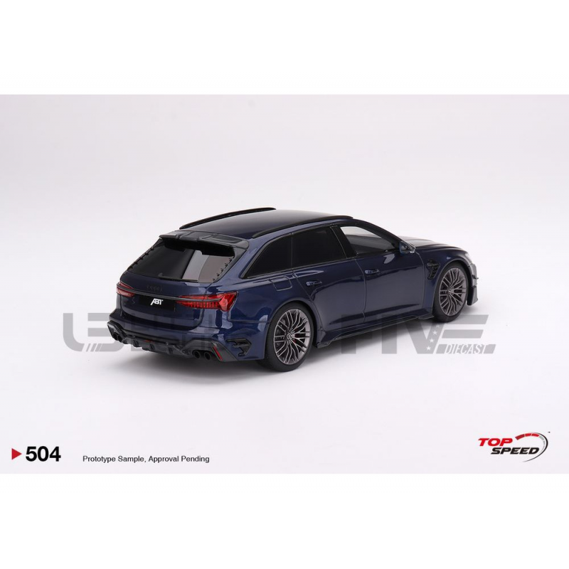 Automodello Solido AUDI RS6-R ABT 2020 GREEN nel 1001hobbies  (Ref.-S4310705)