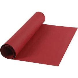 Carta finta pelle, l: 50 cm, 350 g/m2, rosso, 1m