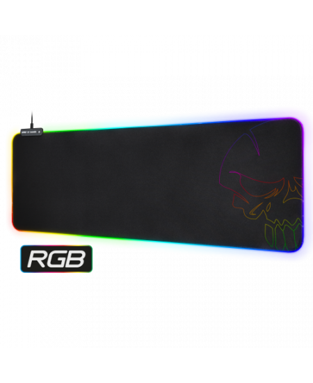 Spirit of gamer Tappetino per mouse - LED RGB Taglia XXL - (86 x 3