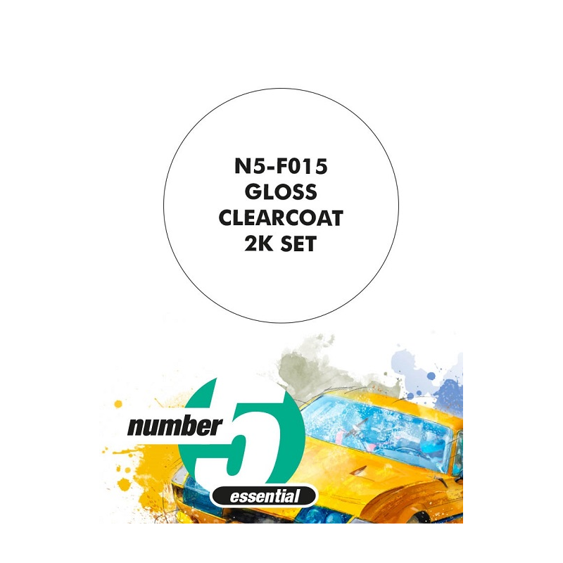  GLOSS CLEARCOAT LACQUER SET 2X30ML