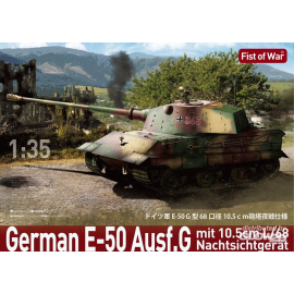  German E50 tank with L68 10.5cm gun