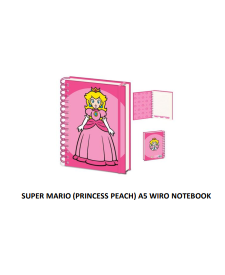 Pyramid International Super Mario 3D Wiro Notebook A5 Mario Cancelleria