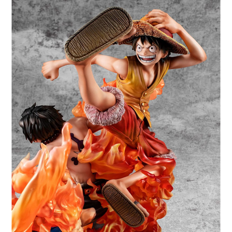 Figurina One Piece- One Piece - Luffy & Ace Bond between brothers 20th